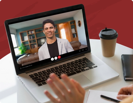 Aula online via notebook